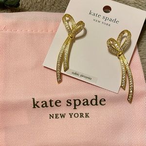 Kate Spade Dangle Bow Earrings